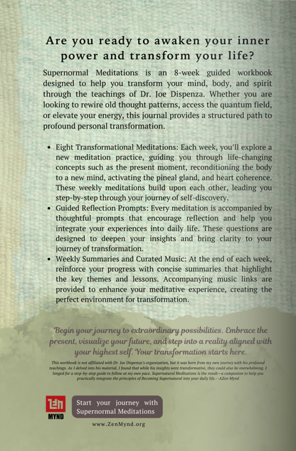 Supernormal Meditations Workbook