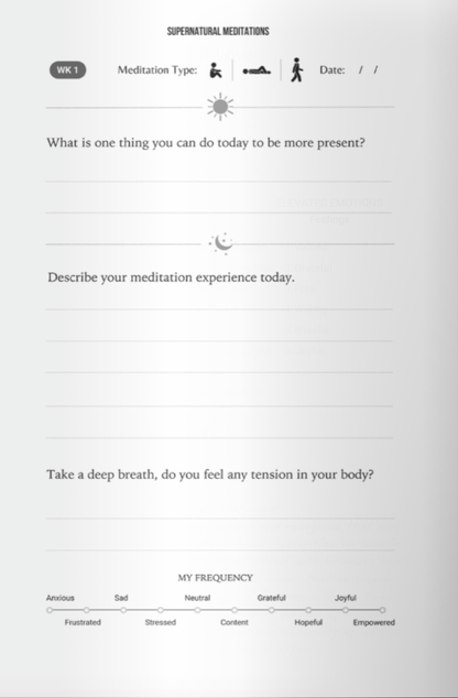 Supernormal Meditations Workbook